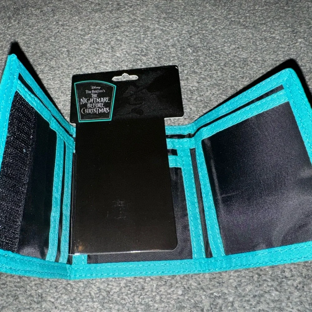 Brand New BioWorld Nightmare Before Christmas Jack Skellington Tri Canvas Wallet